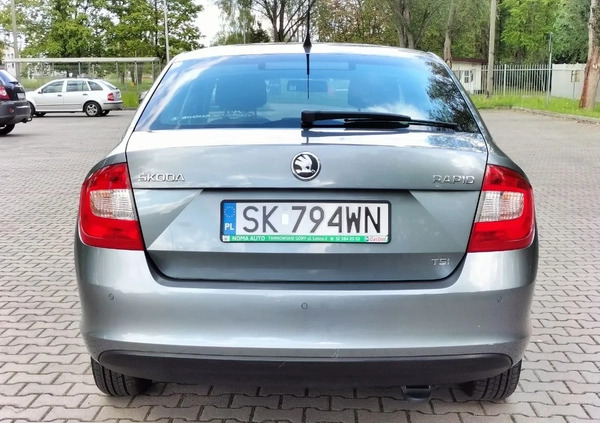 Skoda RAPID cena 27900 przebieg: 146000, rok produkcji 2013 z Katowice małe 137